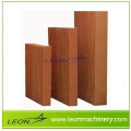 Almofada de resfriamento em favo de mel série LEON / almofada de resfriamento de celulose corrugada